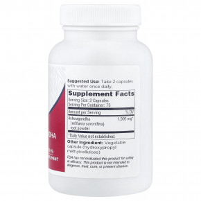 Dairyland Ginseng, ашваганда, 500 мг, 150 капсул в Москве - eco-herb.ru | изображение Dairyland Ginseng, ашваганда, 500 мг, 150 капсул в Москве - eco-herb.ru | фото