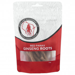 Dairyland Ginseng, корни красного женьшеня обыкновенного (Panax Ginseng), 118 мл (4 унции) в Москве - eco-herb.ru | фото