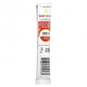 Dandy Blend, Instant Herbal Beverage With Dandelion (Быстрорастворимый травяной напиток с одуванчиком), без кофеина, 25 одноразовых пакетиков в Москве - eco-herb.ru | фото