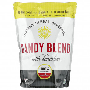 Dandy Blend, растворимый травяной напиток с одуванчиком, без кофеина, 908 г (2 фунта) - описание | фото