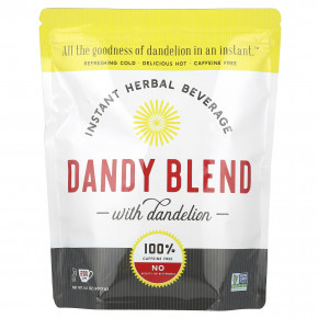 Dandy Blend, травяной напиток быстрого приготовления с одуванчиком, без кофеина, 400 г (14,1 унции) - описание | фото