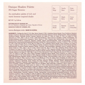 Dasique, палитра теней для век, 01 сахарный брауни, 1 шт. в Москве - eco-herb.ru | изображение Dasique, палитра теней для век, 01 сахарный брауни, 1 шт. в Москве - eco-herb.ru | фото