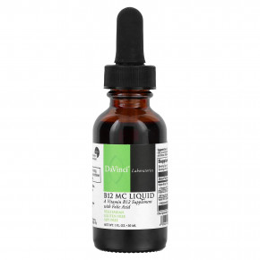 DaVinci Laboratories, B12 MC, жидкость, 30 мл (1 жидк. унц.) в Москве - eco-herb.ru | изображение DaVinci Laboratories, B12 MC, жидкость, 30 мл (1 жидк. унц.) в Москве - eco-herb.ru | фото