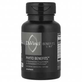 DaVinci Laboratories, Benefits Line™, Phyto Benefits™, 30 капсул - описание | фото