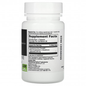 DaVinci Laboratories, Глутатион, 200 мг, 30 капсул в Москве - eco-herb.ru | фото