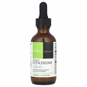 DaVinci Laboratories, Липосомальный цитиколин с когнизином, 60 мл (2 жидк. унц.) в Москве - eco-herb.ru | изображение DaVinci Laboratories, Липосомальный цитиколин с когнизином, 60 мл (2 жидк. унц.) в Москве - eco-herb.ru | фото