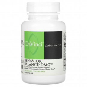 DaVinci Laboratories, Behavior Balance-DMG, 120 Capsules в Москве - eco-herb.ru | фото