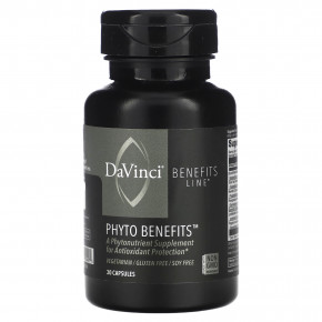 DaVinci Laboratories, Benefits Line, Phyto Benefits, 30 капсул - описание | фото