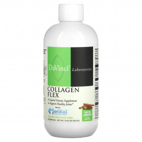 DaVinci Laboratories, Collagen Flex, обжаренная корица, 225 мл (7,6 жидк. унции) в Москве - eco-herb.ru | фото