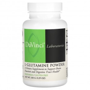 DaVinci Laboratories of Vermont, L-Glutamine Powder, 5.29 oz (150 g) в Москве - eco-herb.ru | фото