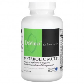 DaVinci Laboratories of Vermont, Metabolic Multi, 180 капсул в Москве - eco-herb.ru | фото