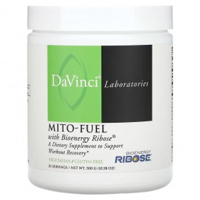 DaVinci Laboratories of Vermont, Mito-Fuel с биоэнергетической рибозой, 300 г (10,58 унции) в Москве - eco-herb.ru | фото