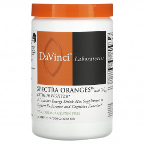 DaVinci Laboratories, Spectra Oranges с коэнзимом Q10, 300 г (10,58 унции) - описание | фото