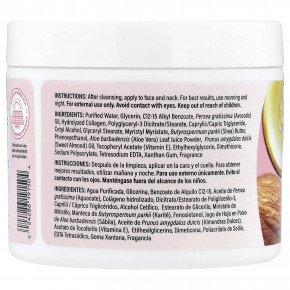 De La Cruz, крем для лица с коллагеном, алоэ вера и маслом авокадо, 113 г (4 унции) в Москве - eco-herb.ru | фото