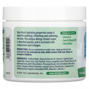 De La Cruz, Крем с алоэ вера, 4 унции (114 г) (Товар снят с продажи) в Москве - eco-herb.ru | фото