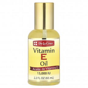 De La Cruz, масло с витамином E, 65 мл (2,2 жидк. унции) - описание | фото
