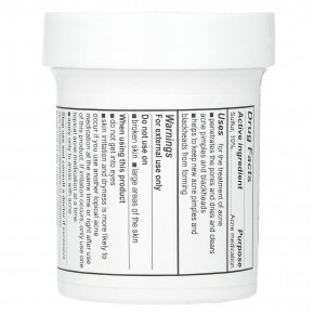 De La Cruz, мазь против акне, с серой (10%), максимальная эффективность, 73,7 г (2,6 унции) в Москве - eco-herb.ru | фото