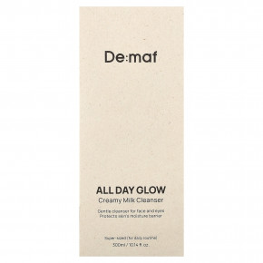 De:maf, All Day Glow, очищающее молочко-крем, 300 мл (10,14 жидк. унции) в Москве - eco-herb.ru | изображение De:maf, All Day Glow, очищающее молочко-крем, 300 мл (10,14 жидк. унции) в Москве - eco-herb.ru | фото