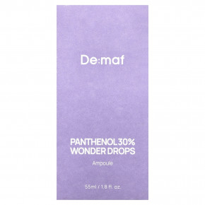 De:maf, Panthenol 30% Wonder Drops, сыворотка с пантенолом, 55 мл (1,8 жидк. унции) в Москве - eco-herb.ru | изображение De:maf, Panthenol 30% Wonder Drops, сыворотка с пантенолом, 55 мл (1,8 жидк. унции) в Москве - eco-herb.ru | фото