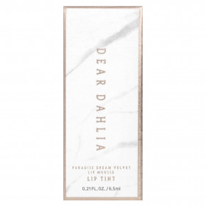 Dear Dahlia, Бархатный мусс для губ Paradise Dream, оттенок для губ, балет, 6,5 мл (0,21 жидк. Унции) в Москве - eco-herb.ru | фото