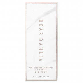 Dear Dahlia, Бархатный мусс для губ Paradise Dream, оттенок для губ, пуговица, 6,5 мл (0,21 жидк. Унции) в Москве - eco-herb.ru | фото