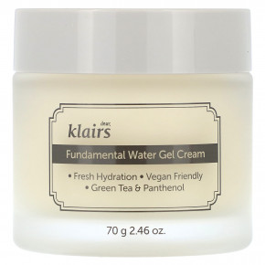 Dear, Klairs, Fundamental Water Gel Cream, крем-гель для кожи, 70 г (2,46 унции) в Москве - eco-herb.ru | фото