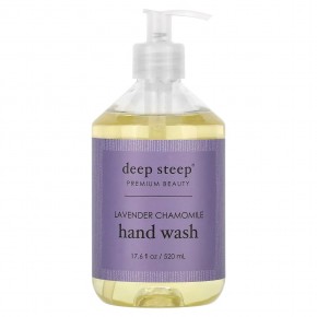 Deep Steep, Hand Wash, Lavender Chamomile, 17.6 fl oz (520 ml) в Москве - eco-herb.ru | фото