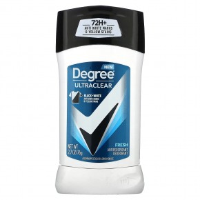 Degree, UltraClear, Black & White, дезодорант-антиперспирант, свежий, 76 г (2,7 унции) в Москве - eco-herb.ru | фото