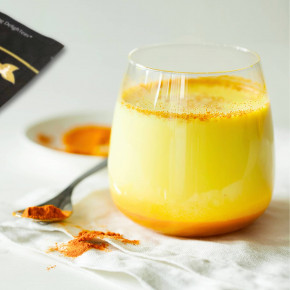 DelighTeas, Ayurvedic Golden Milk Blend, латте с чаем с куркумой, без кофеина, 140 г (5 унций) в Москве - eco-herb.ru | изображение DelighTeas, Ayurvedic Golden Milk Blend, латте с чаем с куркумой, без кофеина, 140 г (5 унций) в Москве - eco-herb.ru | фото