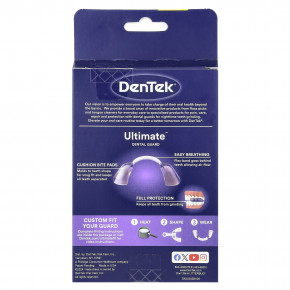 DenTek, Защитное ограждение Ultimate ™, 1 защитное приспособление + 1 футляр для хранения + 1 поднос для приспособления в Москве - eco-herb.ru | фото