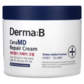 Derma:B, Восстанавливающий крем CeraMD, 14,5 жидк. Унции, 430 мл в Москве - eco-herb.ru | фото