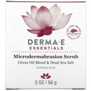 DERMA E, Скраб для микрошлифовки кожи, 56 г (2 унции) в Москве - eco-herb.ru | фото