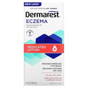 Dermarest, Eczema, лечебный лосьон, без отдушек, 118 мл (4 жидк. Унции) в Москве - eco-herb.ru | фото