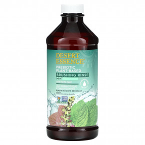 Desert Essence, Пребиотическое ополаскиватель на растительной основе, мята, 467 мл (15,8 жидк. унц.) - описание | фото