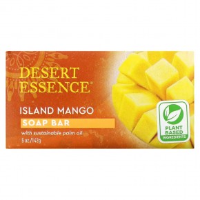 Desert Essence, Soap Bar, Island Mango, 142 г (5 унций) - описание