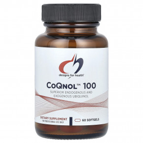 Designs For Health, CoQnol™ 100, 60 Softgels в Москве - eco-herb.ru | фото