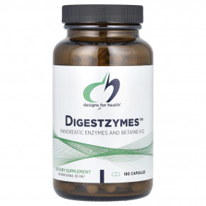 Designs For Health, Digestzymes™, 180 Capsules в Москве - eco-herb.ru | фото