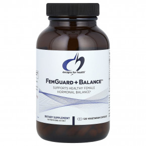 Designs For Health, FemGuard + Balance™, 120 Vegetarian Capsules - описание | фото