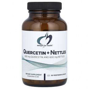 Designs For Health, Quercetin + Nettles , 90 Vegetarian Capsules в Москве - eco-herb.ru | фото