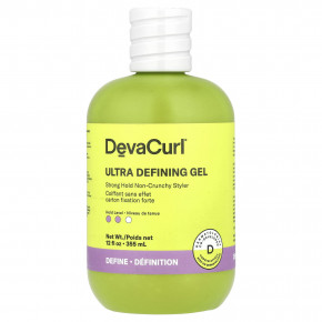 DevaCurl, Ultra Defining Gel, средство для укладки волос сильной фиксации, 355 мл (12 жидк. унц.) - описание | фото