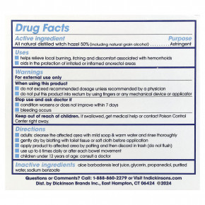 Dickinson Brands, GN Dickinson's®, охлаждающие диски с лечебным вкусом гамамелиса, для облегчения симптомов геморроя, 100 шт. в Москве - eco-herb.ru | фото