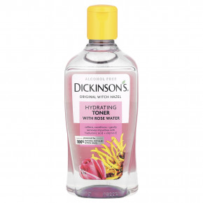 Dickinson Brands, Original Witch Hazel, увлажняющий тоник с розовой водой, без спирта, 473 мл (16 жидк. унц.) в Москве - eco-herb.ru | фото