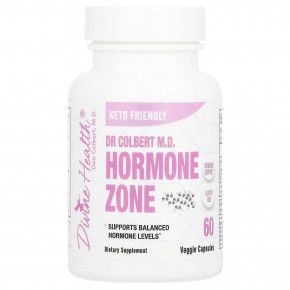 Divine Health, Дон Кольбер, доктор медицины Hormone Zone, 60 капсул - описание | фото