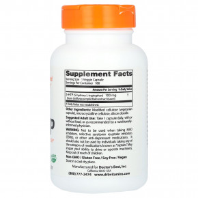 Doctor's Best, 5-HTP, 100 мг, 180 вегетарианских капсул в Москве - eco-herb.ru | фото