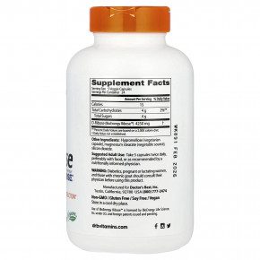 Doctor's Best, D-рибоза с BioEnergy Ribose®, 120 растительных капсул в Москве - eco-herb.ru | фото