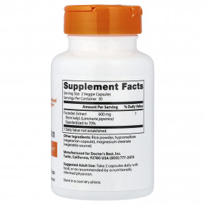 Doctor's Best, фукоидан, 60 растительных капсул (300 мг в капсуле) в Москве - eco-herb.ru | изображение Doctor's Best, фукоидан, 60 растительных капсул (300 мг в капсуле) в Москве - eco-herb.ru | фото