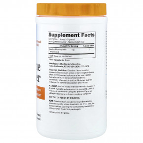 Doctor's Best, креатин в порошке, без вкусовых добавок, 500 г (17,85 унции) в Москве - eco-herb.ru | фото