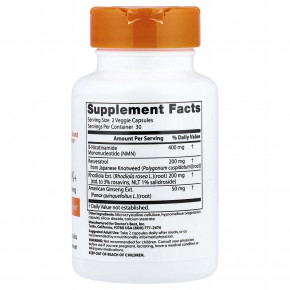 Doctor's Best, NMN+, 60 растительных капсул в Москве - eco-herb.ru | изображение Doctor's Best, NMN+, 60 растительных капсул в Москве - eco-herb.ru | фото