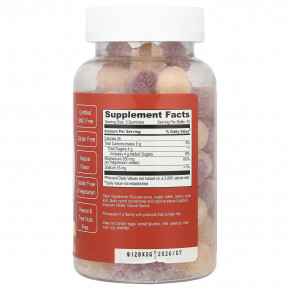 Doctor's Finest, Магний, малина и персик, 90 жевательных мармеладок (83 мг в 1 жевательной мармеладке) в Москве - eco-herb.ru | фото