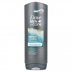 Dove, Men + Care, гель для душа и тела, морская соль и цитрус, 532 мл (18 жидк. унц.) - описание